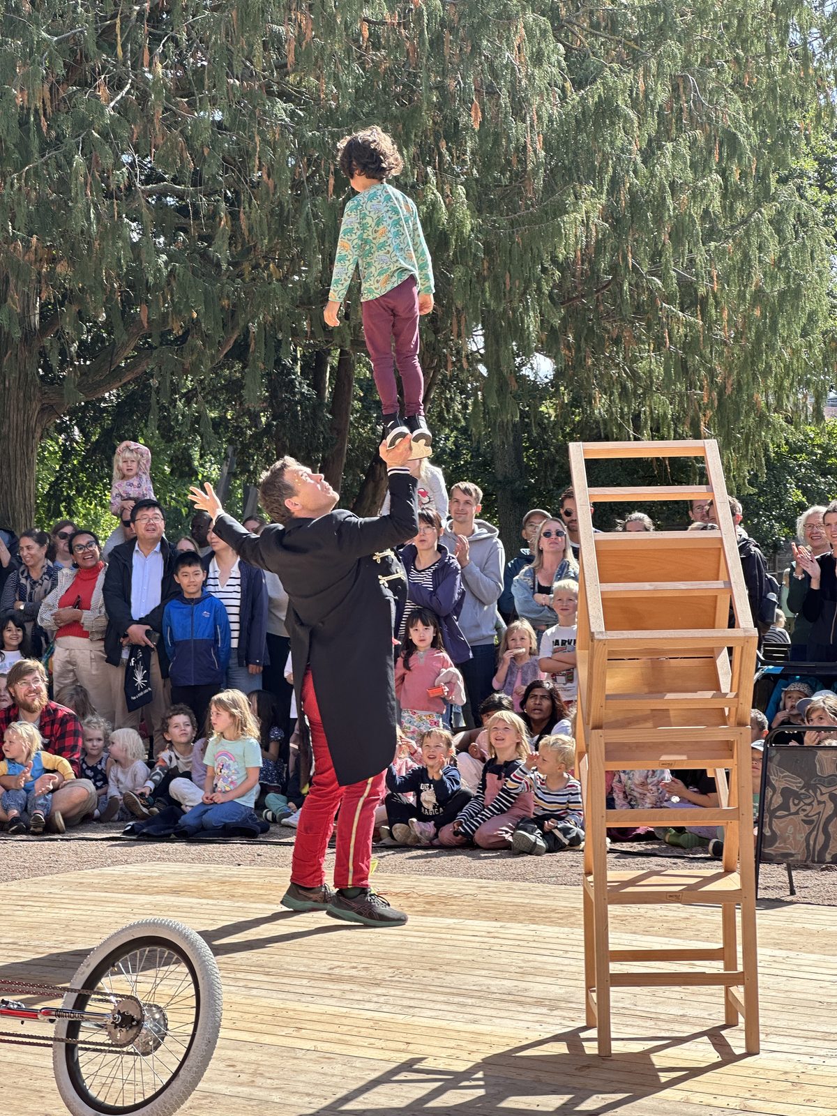 Elof på Barnens dag på Kulturen